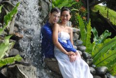 Anjee and Adrian married in October 2011