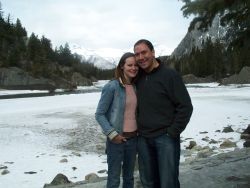 Saskatchewan single Christians pose in beautiful Banff