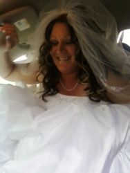 Birthday wedding for a new bride