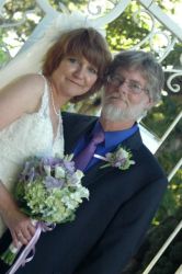 Older California Christian singles marry and look very contented to be together