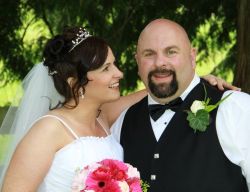 BC Christian man marries an Irish woman who gazes at him and smiles