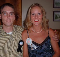 Man gets first prize - a beautiful woman