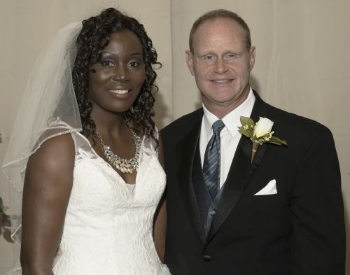 Texas Christian single woman at her wedding to Christian man from North Carolina