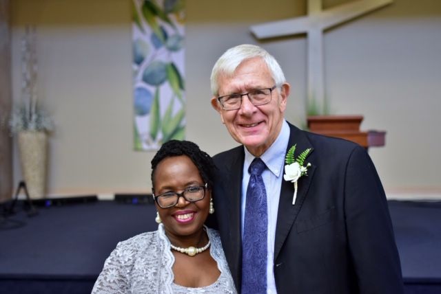 Ohio Christian woman smiling and marrying her Pennsylvania love